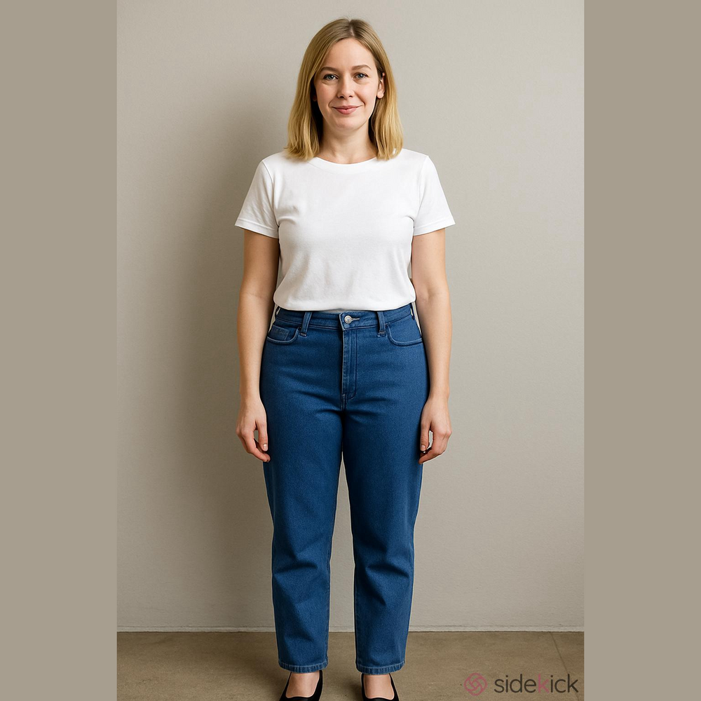 Aritzia Wilfred Free Blue Denim Jeans - Picture 10 of 10
